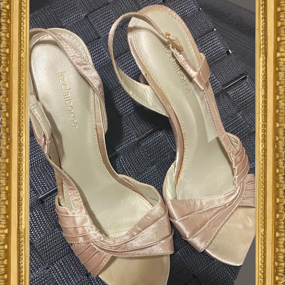 Liz Claiborne satin heel